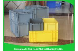 China Mini Load Industrial Plastic Containers , Standard Euro Plastic Storage Boxes supplier