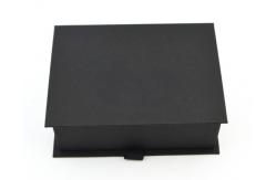 China Decorative Book Shape Rigid Cardboard Magnetic Closure Box With Ribbons supplier