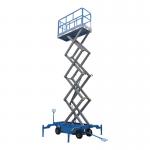6m 8m 10m 12m Hydraulic Electric Scissor Mobile Lift Aerial Working Platform for sale