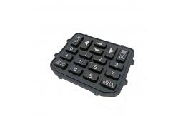China Customized Silicone Rubber Keyboard With Printed Buttons, TV Remote Control Buttons supplier