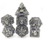 Resin Polyhedral Odorless Sharp Resin Polyhedral Dice Mini Polyhedral Dice Set for sale