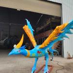 Life Size Animatronics Electronic Handcrafted  Chinese Mythical Creatures Luan Niao