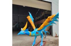 China Life Size Animatronics Electronic Handcrafted  Chinese Mythical Creatures Luan Niao supplier