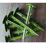 Green Plastic Weed Mat Pins Bunnings , L12 Cm Uv Stabilised Weed Barrier Pins for sale