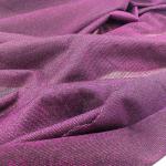 Striped Elastane Metallic Sequin Fabric 110-150gsm Lurex Jersey Fabric For Skirt