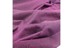 China Striped Elastane Metallic Sequin Fabric 110-150gsm Lurex Jersey Fabric For Skirt supplier