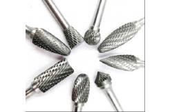 China Customized YG8 Tungsten Carbide Burr Bits Grinding Bits Anti Rust supplier