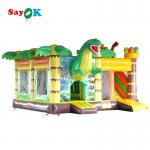 Commercial PVC Bounce House Jumping Bouncy Castle Inflatable Bouncer With Slide