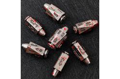 China Bullet Head Multiface Metal Dice Set Desktop Game DND#RPG#COC supplier