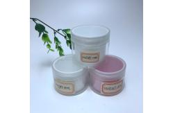 China Elegant Airtight PET PP Cosmetic Jars Double Walled Plastic Jar With Lids supplier