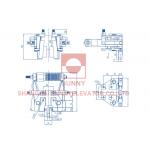 Double Pulling Elevator Lift Progressive Safety Gear Device Gear for sale