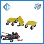 Anti-Slip Coating Heavy Duty Snowmobile Flat Dollies PVC Wheel 1500 Pounds for sale