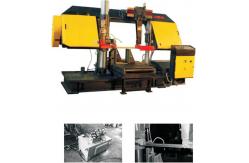 China 17m/Min Horizontal Band Saw , 5.5kw Fully Automatic Bandsaw Machine supplier