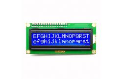 China 16x2 1602 Character LCD Display Blue 8bit Mpu Parallel 5V Small Alphanumeric supplier