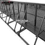 Concert Metal Crowd Control Barrier Anti Slip 1x1.2x1.2m for sale