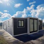 Expandable Container House Expandable Container Accommodation with Steel Frame and EPS Sandwich Panel for sale