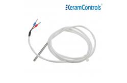 China 6mm 40mm 50mm Waterproof Temperature Sensors 5k 10k PT100 PT1000 NTC supplier
