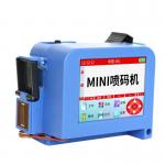 Blue Mini Standard 2.4 Inch Screen Printer Plastic Bag Carton Bottle Cap Can Printer for sale