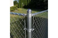 China 2.5M Woven Animal Enclosure Metal Wire Mesh Fencing White Chain Link Fence supplier