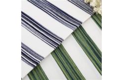 China Healthy And Environmentally Friendly Pure Cotton ​Striped Material Fabric For T-Shirt supplier