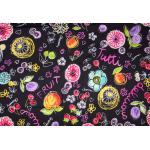 Pure Breathable 100% Cotton Twill Fabric with Per Customer Design Color for sale