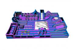 China Indoor Games Inflatable Theme Park For Kids And Adults Entermainment supplier