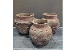 China Texture Surface GRC Flower Planters Waterproof And Fireproof For Versatile Functional Planting supplier