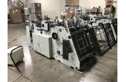 China Mechanical Cartoning Lunch Box Forming Machine 4.0*1.2m Covering supplier