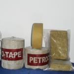 AWWA C 217 Standard anticorrosive petrolatum tape for Flexibility 85 ℃ Temperature Resistance 50 Mil for sale
