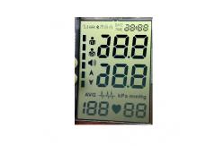 China TN Reflective LCD Display , Custom Size 7 Segment LCD Display supplier