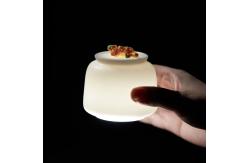China Functional Design 4.7DIAX7”H Ceramic Container With Lid Multifunctional supplier