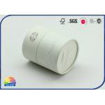 Soy Candle Packaging Round Cylinder Tube Box Customize Logo Box for sale