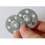 35mm Metal Insulation Discs Tile Backer Fixing Washer With Plasterboard Screws for sale