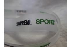 China Custom Logo Embossed Rubber Label / PVC Patch For Headwear supplier