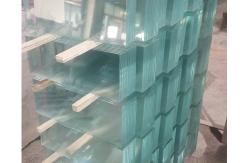 China 1 4 Clear Tempered Laminated Glass With Smooth Surface supplier