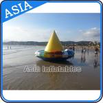 UL Approval 4m Floating Spin Inflatable Boats / Water Discoboat For Water Game