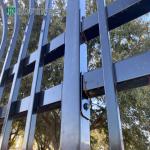 Galvanized Finish Tubular Steel Fence Corrosion-Proof for sale