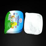 88mm 76mm Green Aluminum Foil Lids For Yogurt CPP Heat Sealing PS Cup for sale
