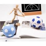 Student Timer Kids Alarm Clock , 7x7cm Football Shaped Alarm Clock 73g
