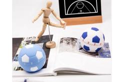 China Student Timer Kids Alarm Clock , 7x7cm Football Shaped Alarm Clock 73g supplier