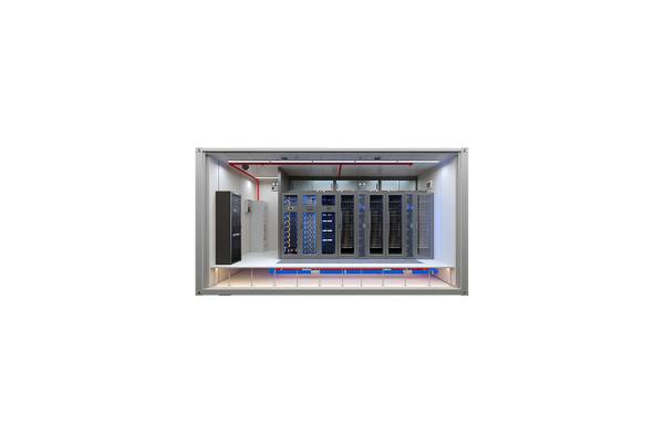 20 Foot Liquid Cooling Data Center Water Cooled Server With Edge Compact Module