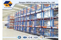 China Industrial Heavy Duty Racking Semi Automatic , Warehouse Pallet Storage With Battery Powered supplier