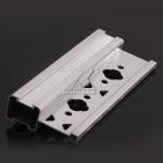 OEM Alloy Ceiling Profile , Extruded Aluminium Profiles 8μM - 10μM Silver Anodization for sale