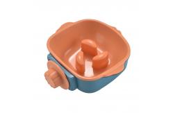 China Customizable Rounded Ceramic Pet Bowl For Cats Dogs Sustainable supplier