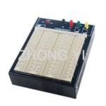 2420 Points Colored Coordinates Brown Power Supply Breadboard With Metal Case for sale