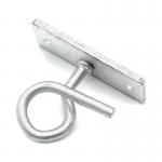 FTTH Drop Cable Fitting Draw Hook C-Type Aluminum Alloy Pole Bracket for sale