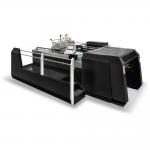 PRY-145AS Automatic Servo Control Stop Cylinder Screen Printing Machine With Dryer And Automatic Stacker for sale