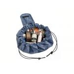 Velvet Portable Makeup Drawstring Bag Recycled Multi Function for sale