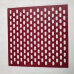 Hexagonal Hole Aluminum Perforated Metal Mesh Sheet 1mm thickness