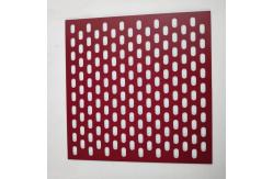 China Hexagonal Hole Aluminum Perforated Metal Mesh Sheet 1mm thickness supplier